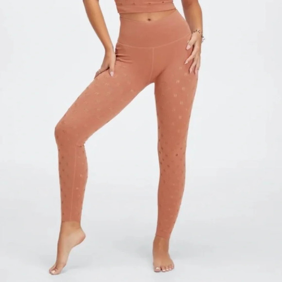 Fabletics Sculptknit High Waisted 7/8 Leggings - Picture 2 of 7